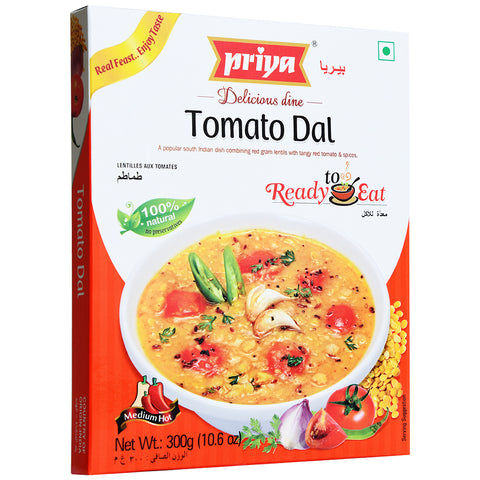 Priya RTE Tomato Dal - 300g (10.6oz)