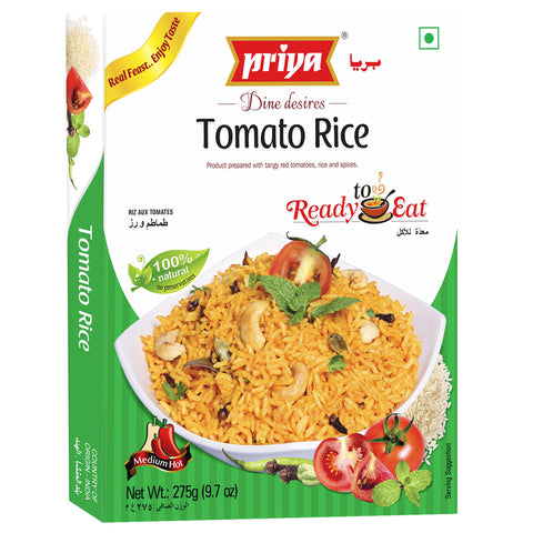 Priya RTE Tomato Rice - 275g (9.7oz)