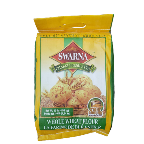 Swarna Chakki Whole Wheat Atta - 10 LB