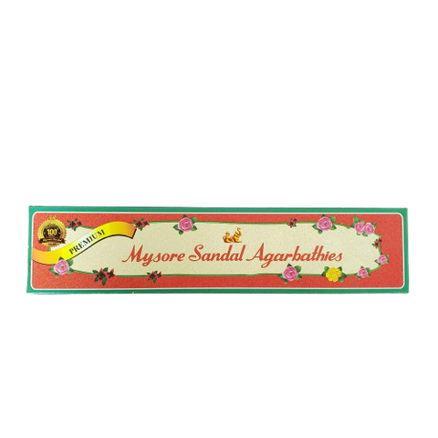 Mysore Sandal Incense Sticks (pack of 20 sticks)
