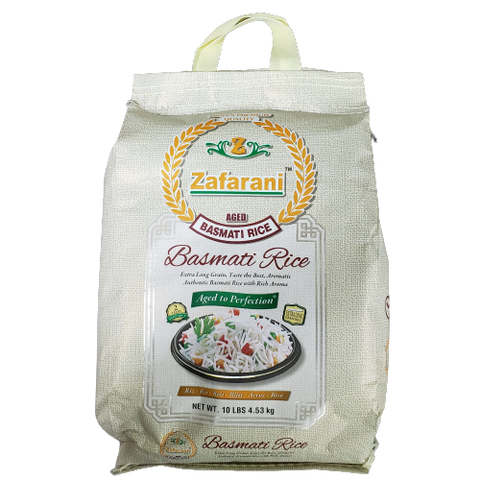 Zafrani Regular Rice - 10LB