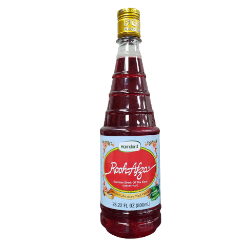 Hamdard Rooh Afza Sharbat (800 ml bottle)