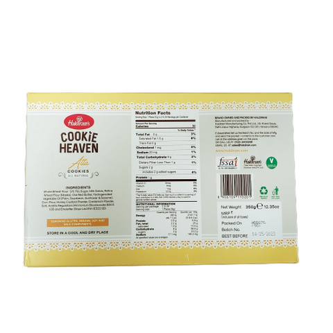 Haldiram N Cookies Heaven Atta - 350 G