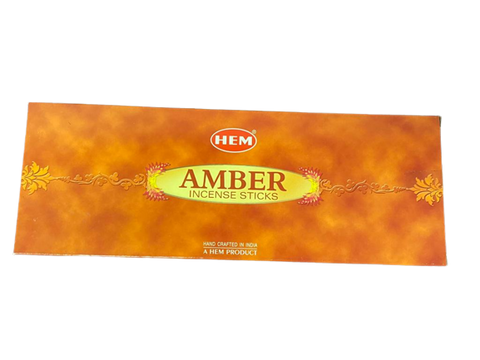 Hem Amber (120 Incense Sticks)