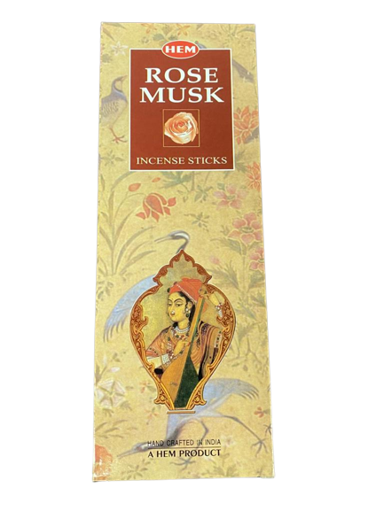 Hem Rose Musk (120 Incense Sticks)