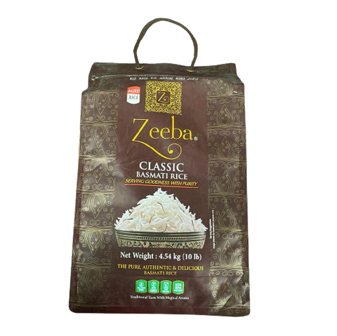Zeeba Classic Aged Basmati Rice - 10 LB