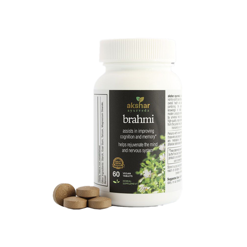 Akshar Ayurveda Brahmi tablets - 60 Pcs