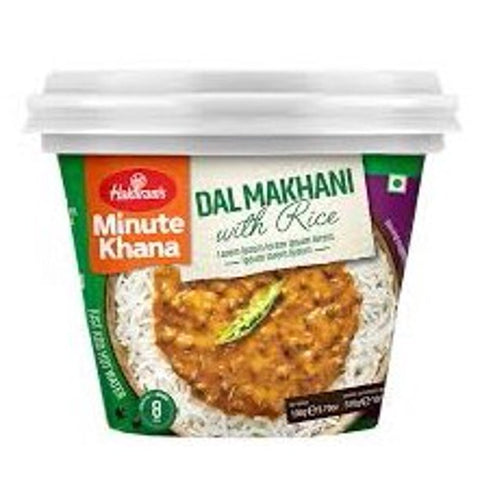 Haldiram's Minute Khana, Dal Makhani With Rice Cup 90 g