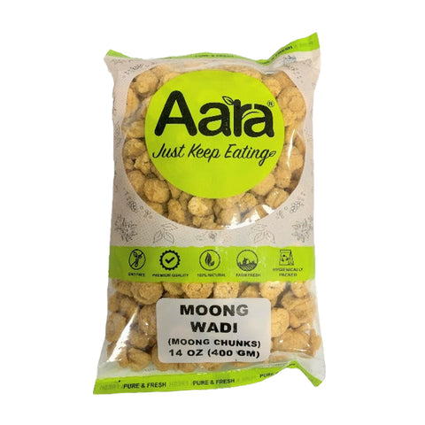 Moong Wadi (Vadi), Lentil Spiced Nugget / Chunks - 14 oz