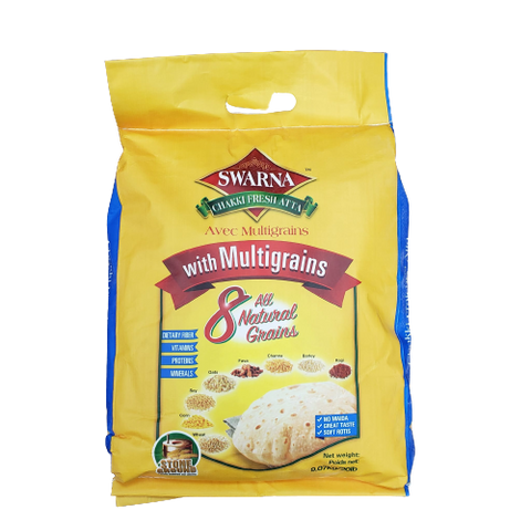 Swarna Chakki Multigrain Atta - 20LB