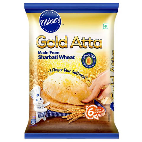Pillsbury Gold Sharbatti Wheat Aata-5 kg