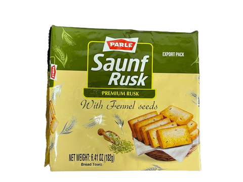 Parle Saunf Rusk With Fennel Seeds-182gm