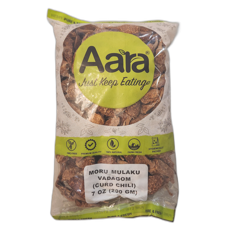 Aara Moru Mulaku Vadagom (Curd Chilli) - 7oz