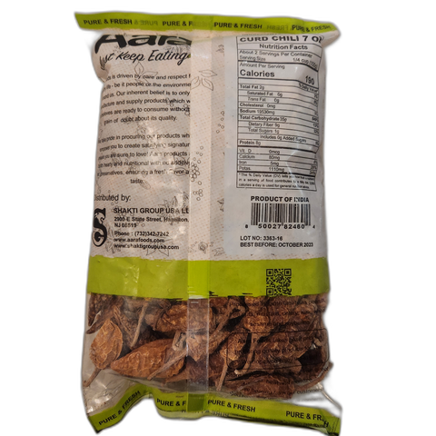Aara Moru Mulaku Vadagom (Curd Chilli) - 7oz